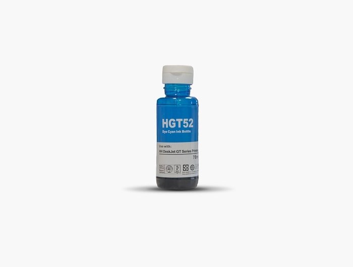 Printpen Hp GT52XL (M0H54AE) Cyan Ink (70ml./Sise)