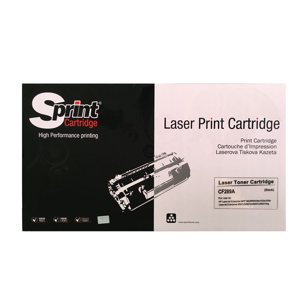 Sprint Hp CF289A & Canon CRG-056L Chipsiz LaserJet Toner Kartuşu