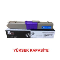Sprint Oki C332dn, MC363dn Mavi Laser Toner Kartuş (46508735)