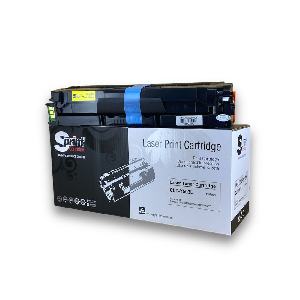 Sprint Samsung CLT-Y503L Sarı Laser Toner Kartuş