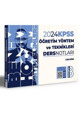 Benim Hocam 2024 KPSS Eğitim Bilimleri Öğretim Yöntem ve Teknikleri Ders Notları