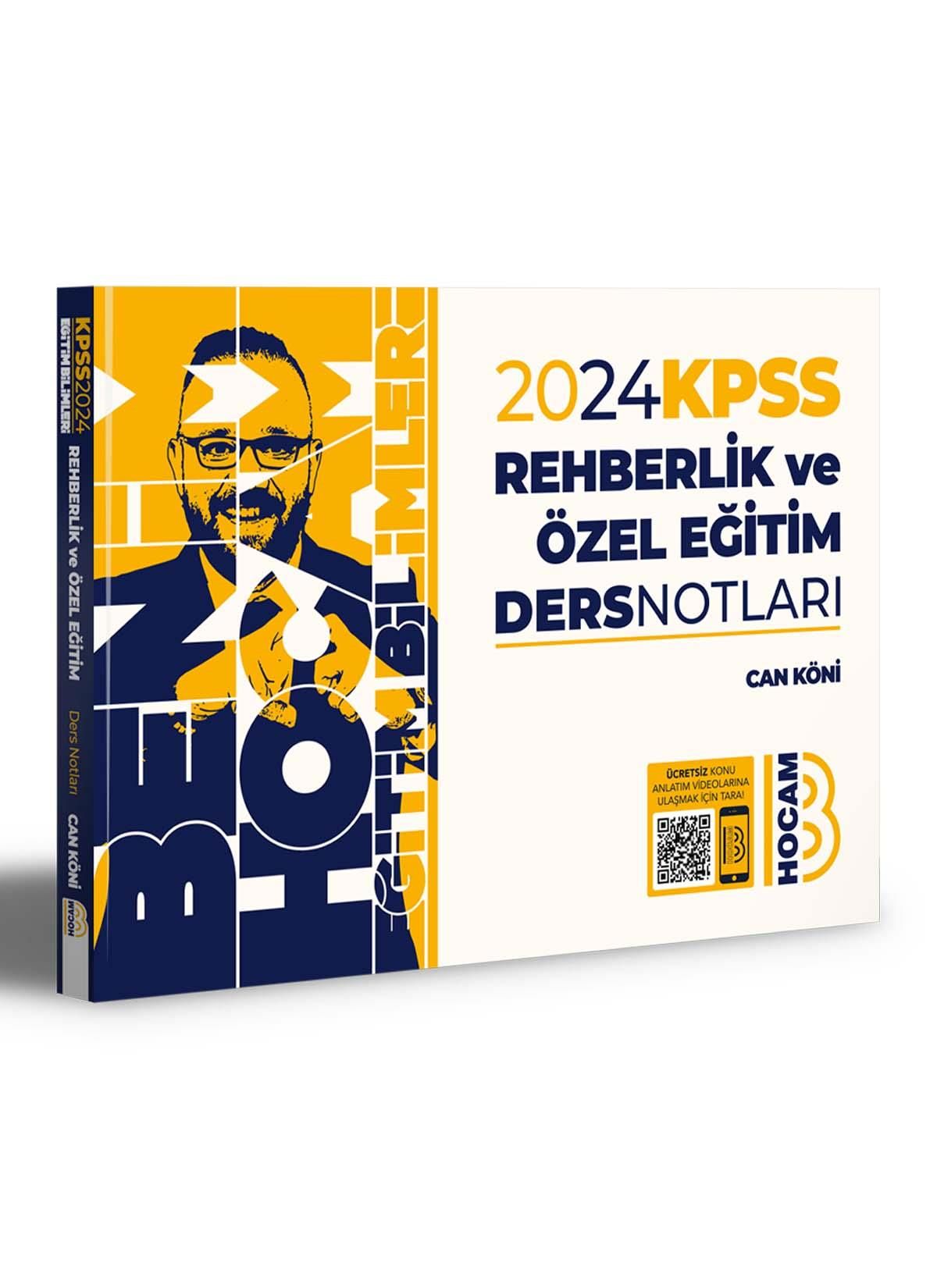 Benim Hocam 2024 KPSS Eğitim Bilimleri Rehberlik Ve Özel Eğitim Ders Notları