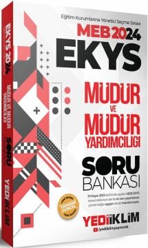 Yediiklim Yayınları 2024 MEB EKYS Müdür ve Müdür Yardımcılığı Soru Bankası