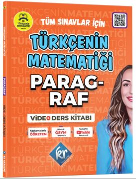 KR Akademi Gamze Hoca TYT AYT KPSS Türkçenin Matematiği Paragraf Video Ders Kitabı