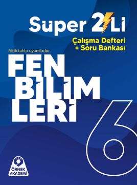 Örnek Akademi 6. Sınıf Fen Bilimleri Süper İkili Set