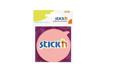 Gıpta Stickn Konuşma Balonu Açık Pembe 50 Yaprak 70*70 Yapışkanlı Not Kağıdı