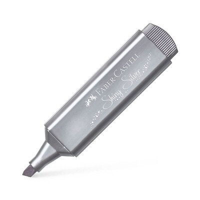 Faber Castell Metalik Gümüş Fosforlu Kalem