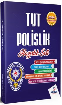 Kurul Yayınları 2024 TYT Polislik Hazırlık Seti