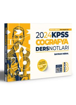 Benim Hocam 2024 KPSS Coğrafya Ders Notları