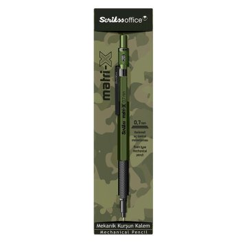 Scrikss Matri-X Haki Yeşil Metal 0.7 Uçlu Kalem