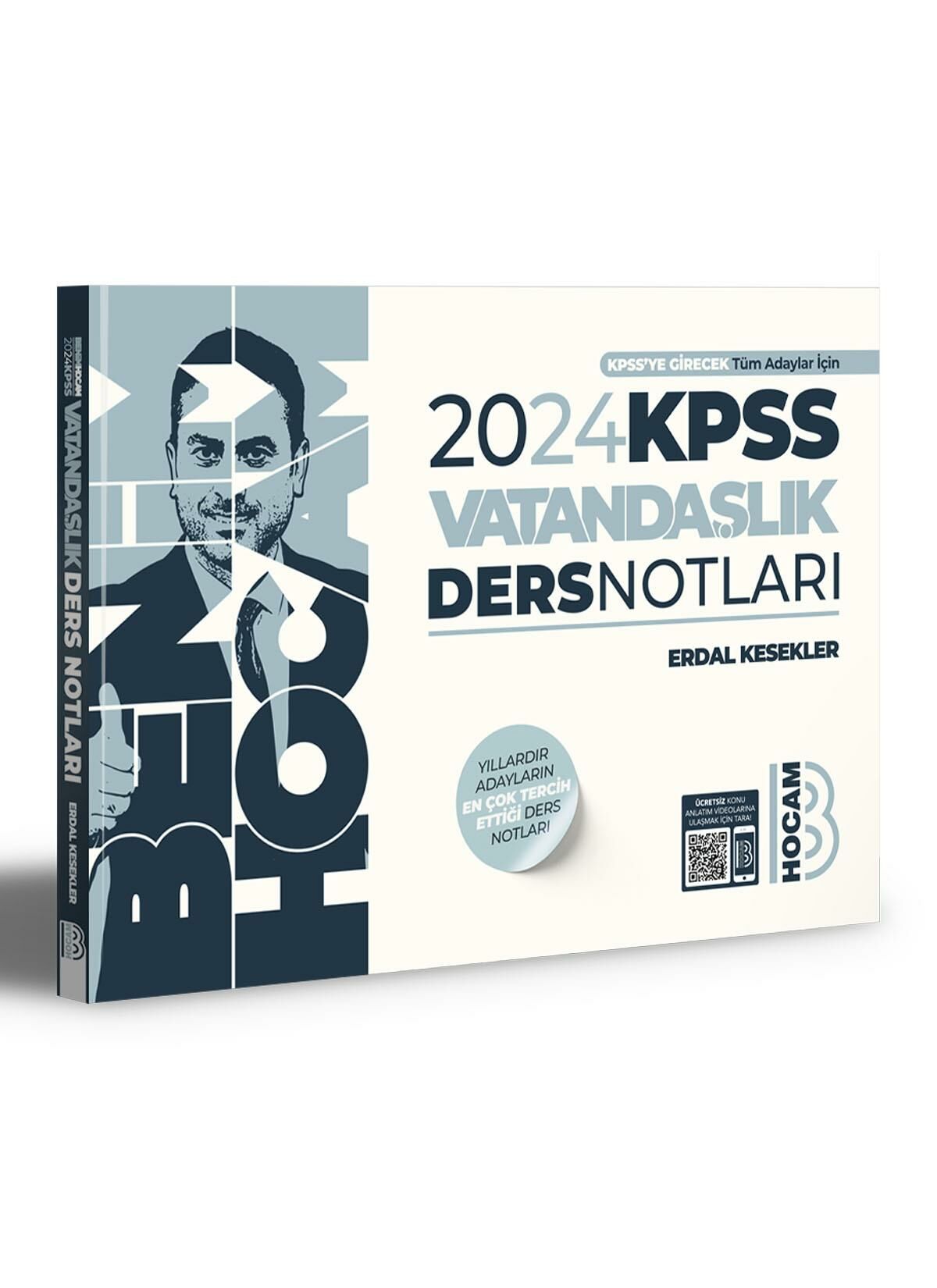 Benim Hocam 2024 KPSS Vatandaşlık Ders Notları