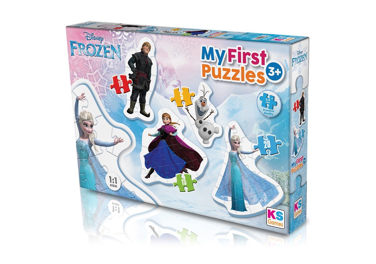 KS Games Frozen My First 4'ü 1 Arada Puzzle FRZ10304