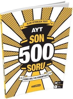 Hız Yayınları AYT Edebiyat Son 500 Soru