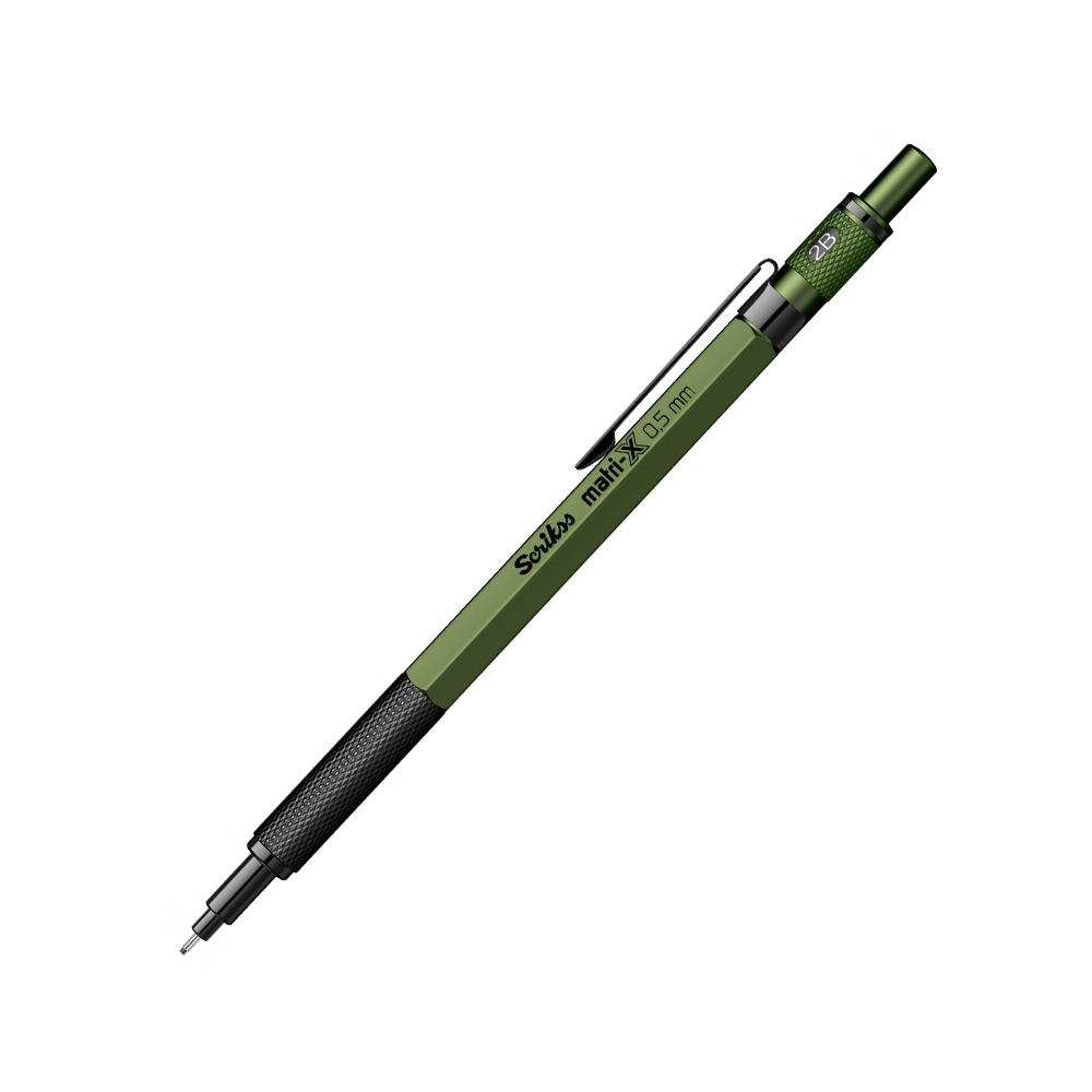 Scrikss Matri-X Haki Yeşil Metal 0.5 Uçlu Kalem