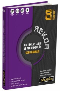 Startfen Yayınları 8. Sınıf LGS İnkılap Tarihi ve Atatürkçülük Rekor Soru Bankası