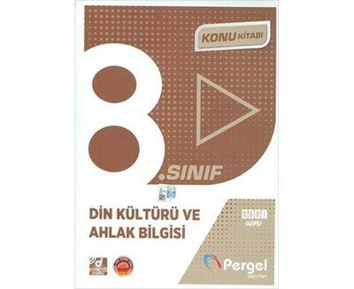 Pergel Yayınları 8. Sınıf Din Kültürü ve Ahlak Bilgisi Konu Kitabı8. Sınıf Din Kültürü ve Ahlak Bilgisi Konu Kitabı