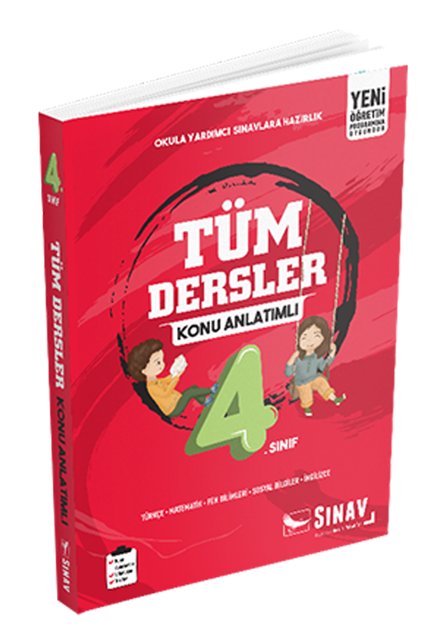 Sınav Yayınları 4. Sınıf Tüm Dersler Konu Anlatımlı