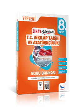 Senin Kitabın Sınav Kalitesinde 8. Sınıf LGS T.C. İnkılap Tarihi ve Atatürkçülük Orange  Edition Soru Bankası