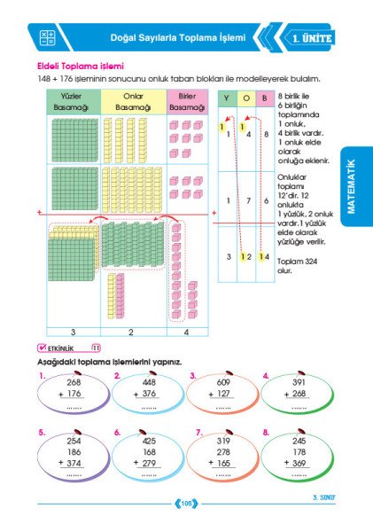 Sınav Yayınları 3. Sınıf Tüm Dersler Konu Anlatımlı