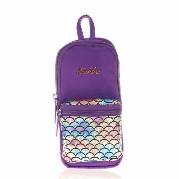 Kaukko K2474 Bright Junior Bag Scale Mor Kalem Çantası