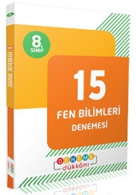 Deneme Dükkanı 8. Sınıf Fen Bilimleri 15 Deneme