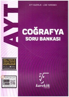 Karekök Yayınları AYT Coğrafya Soru Bankası