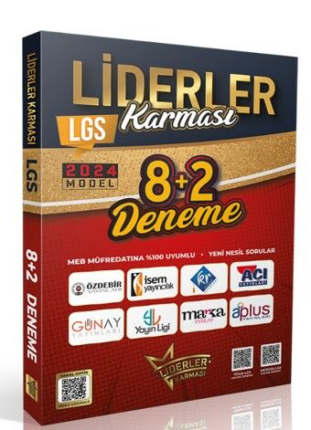 Liderler Karması 2024 8. Sınıf LGS 8+2 Deneme Seti