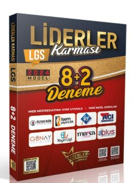 Liderler Karması 2024 8. Sınıf LGS 8+2 Deneme Seti