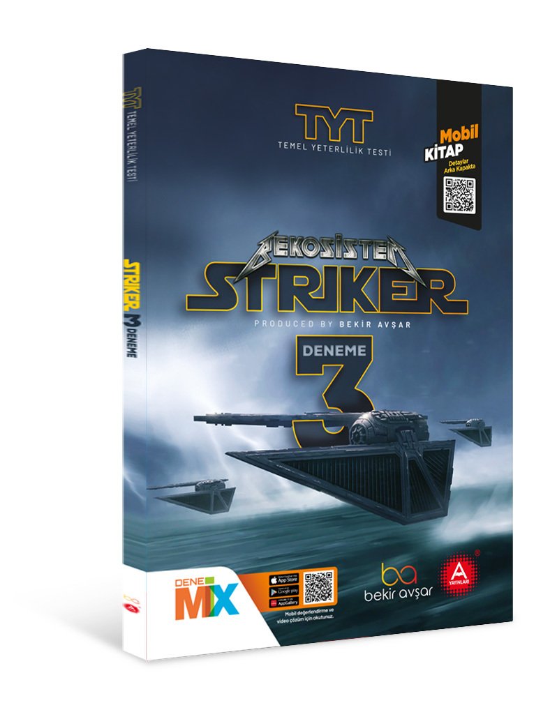 A Yayınları TYT Bekosistem Striker 3 Deneme