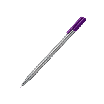 Staedtler Triplus Üçgen Gövde 0.3 mm Mor Fineliner Kalem 334/6