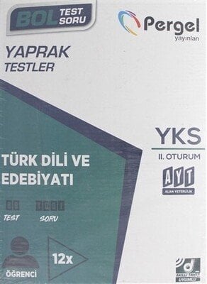 Pergel Yayınları AYT Türk Dili ve Edebiyatı Yaprak Test