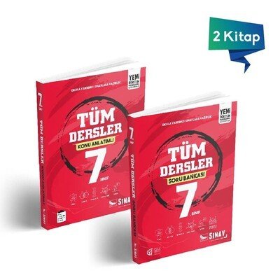 Sınav Yayınları 7. Sınıf Tüm Dersler Kazandıran Set