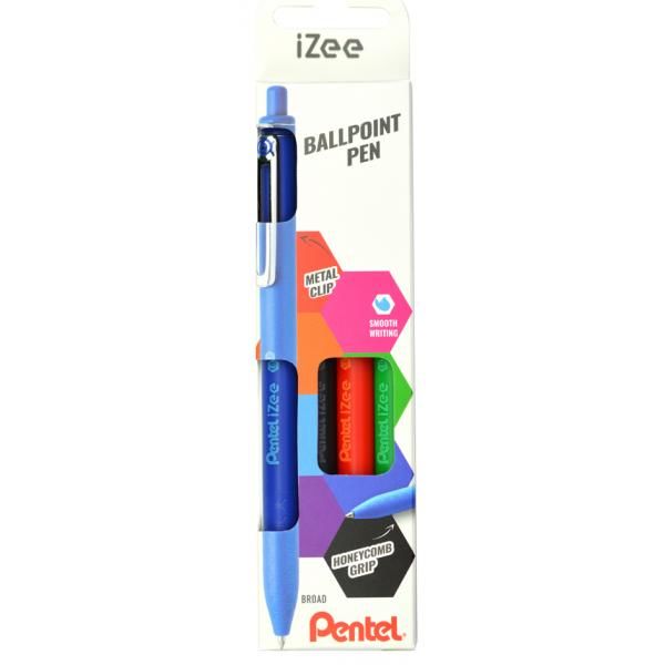 Pentel İzee 4 Renk 1.0 mm Tükenmez Kalem