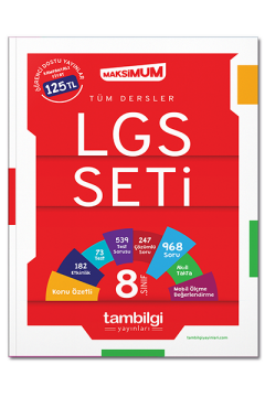 Tambilgi Yayınları 8. Sınıf LGS Tüm Dersler Maksimum Set