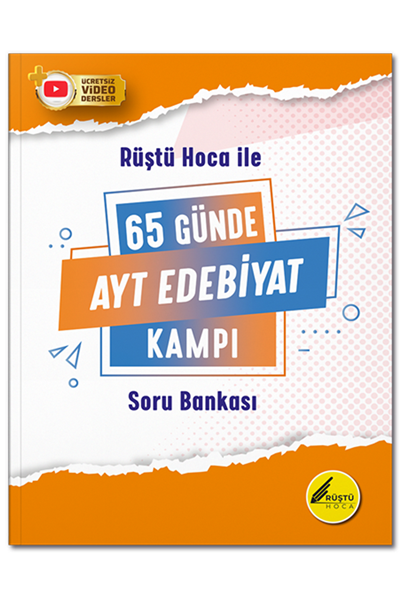 Rüştü Hoca İle 65 Günde AYT Edebiyat Kampı Soru Bankası