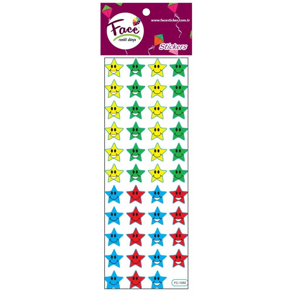 Face Yıldız Sticker Seti FC-1050