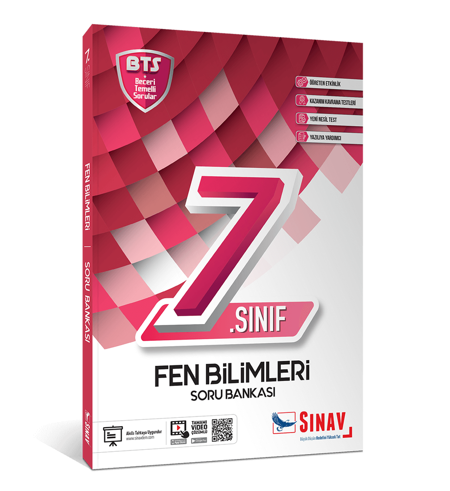 Sınav Yayınları 7. Sınıf Fen Bilimleri Soru Bankası