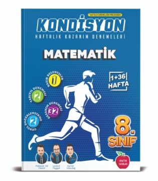 Newton Yayınları 8. Sınıf LGS Matematik Kondisyon Haftalık Kazanım Denemeleri