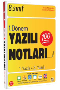 Tonguç Akademi 8. Sınıf LGS 1. Dönem 1. ve 2. Yazılı Notları