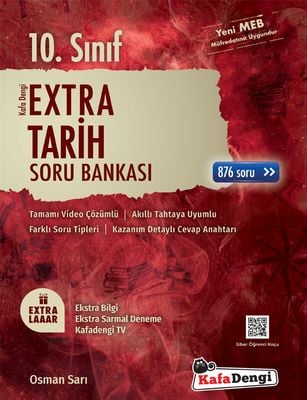 Kafa Dengi Yayınları 10. Sınıf Tarih Extra Soru Bankası