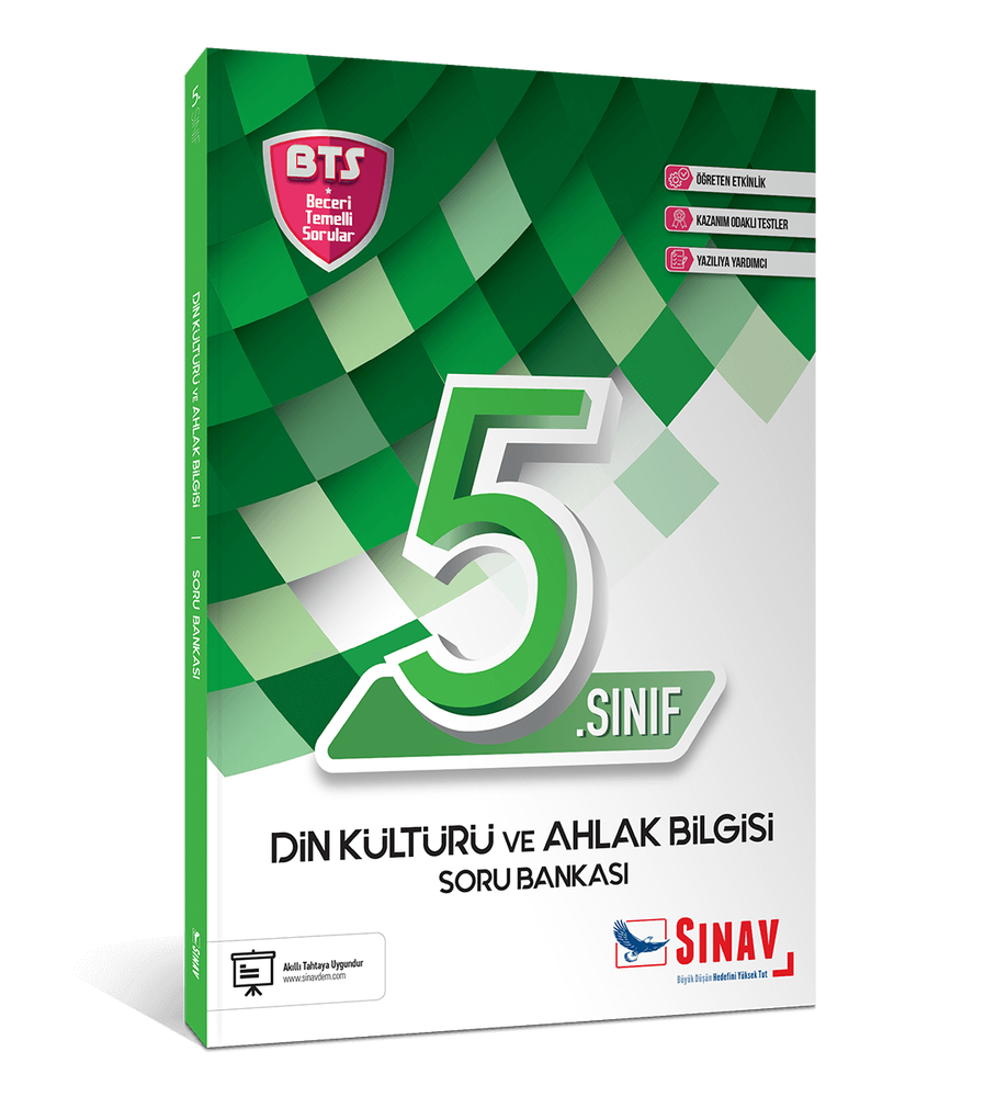 Sınav Yayınları 5. Sınıf Din Kültürü ve Ahlak Bilgisi Soru Bankası