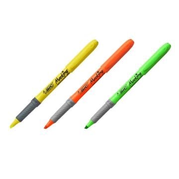 Bic Marking Grip 3 Renk Fosforlu Kalem