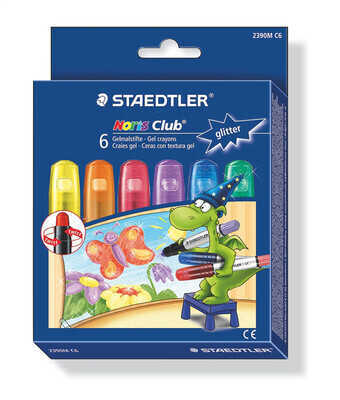 Staedtler Noris Club 6 Renk Jel Pastel Boya