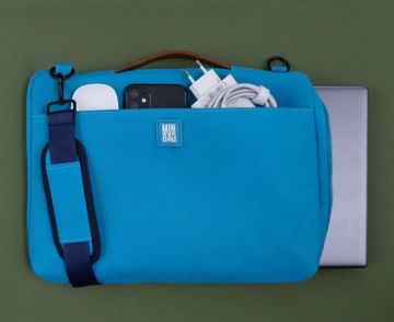Minbag Lora Mavi 13,5'' Laptop ve Tablet Çantası 549-01