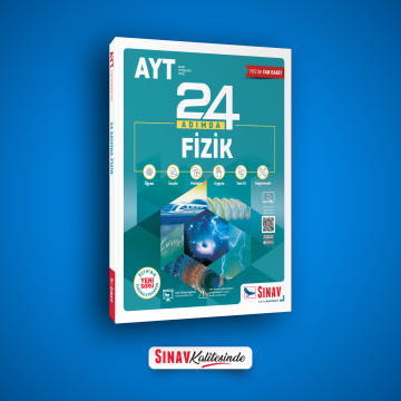 Sınav Yayınları AYT Fizik 24 Adımda Konu Anlatımlı Soru Bankası