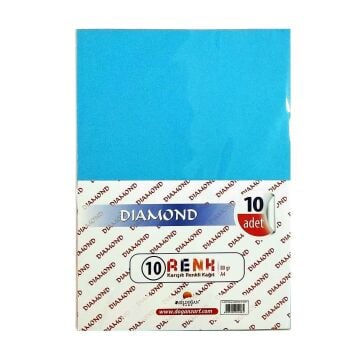 Diamond 10 Renk A4 Renkli Kağıt