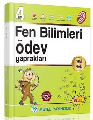 Mutlu Yayınları 4. Sınıf Fen Bilimleri Ödev Yaprakları