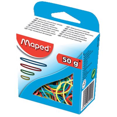 Maped 50 Gr. Renkli Ambalaj Lastiği