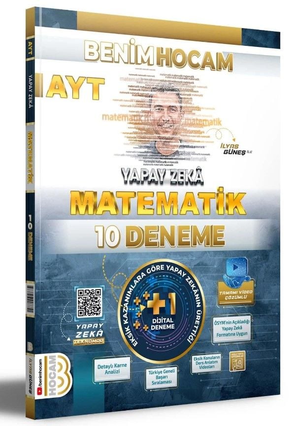 Benim Hocam AYT Matematik Yapay Zekâ 10 Deneme