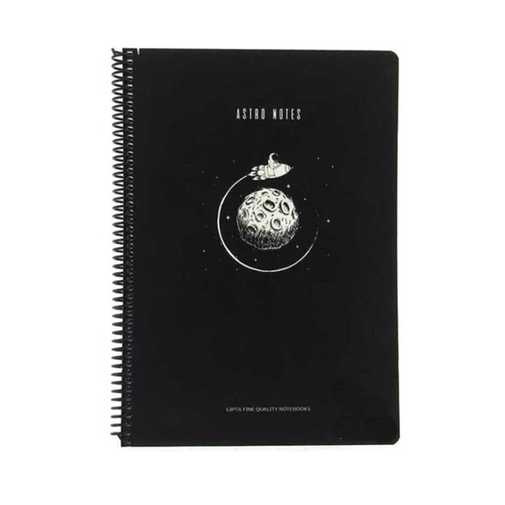 Gıpta Astro Notes Roket Spiralli Karton Kapak 80 Yaprak A4 Kareli Defter